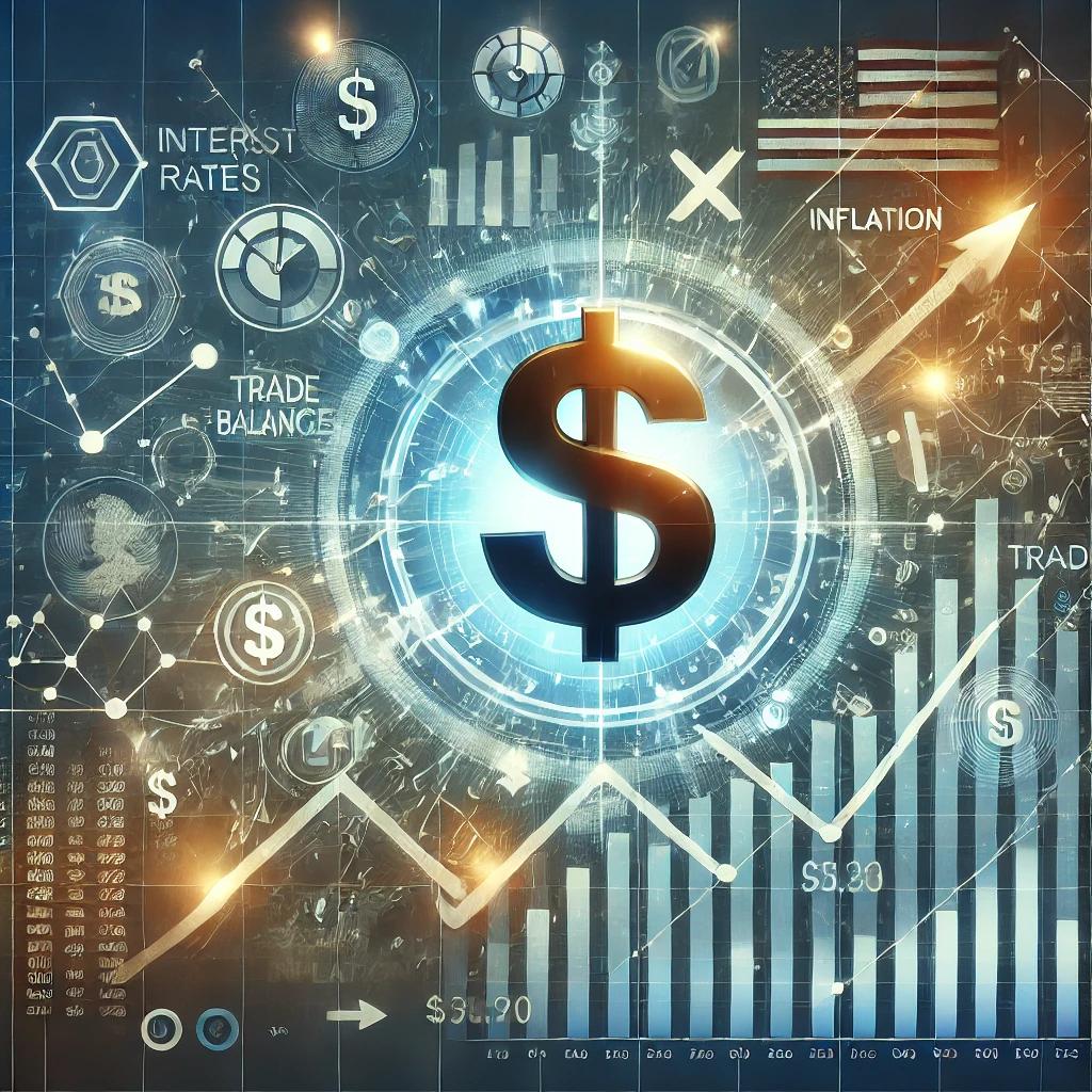 The dollar fluctuates within a set range influenced by various economic factors