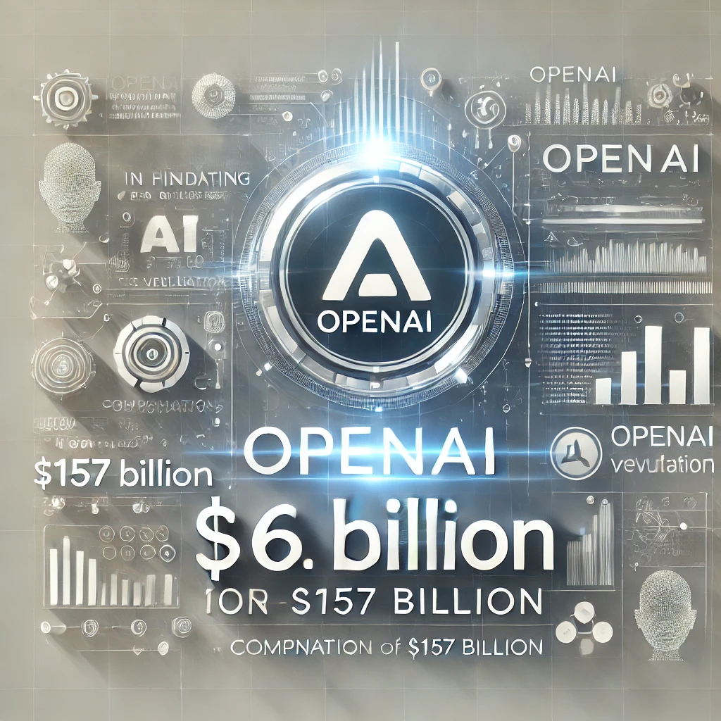 OpenAI secures $6.6 billion in funding, bringing its valuation to $157 billion