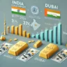 The gold import duty cut in Budget 2024 may make buying gold from Dubai less appealing for Indians by narrowing price differences