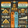 Gold Import Duty Reduction: Reasons Indians May Find Purchasing Gold from Dubai Less Appealing After Budget 2024